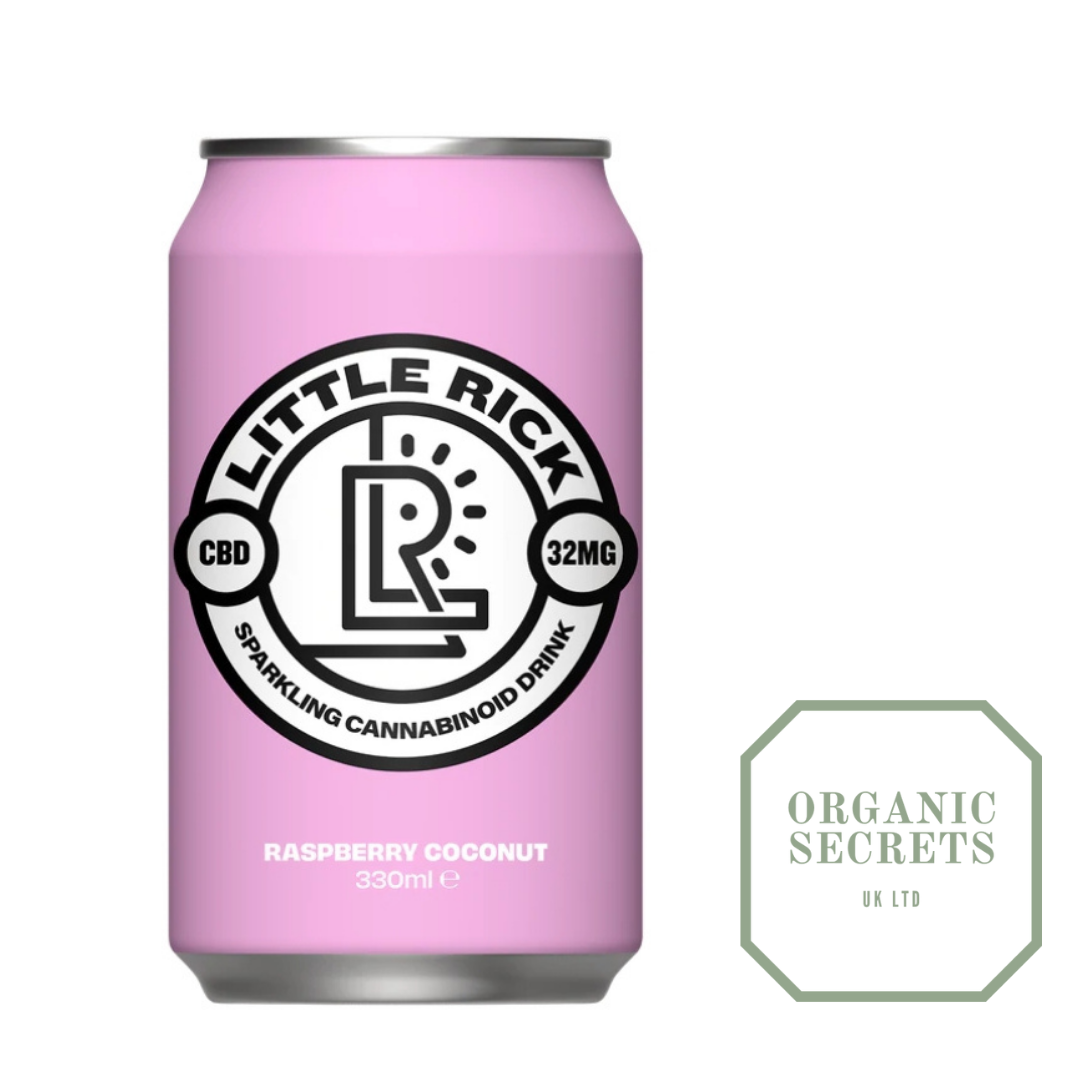 Raspberry Coconut flavour 32mg CBD Drink
