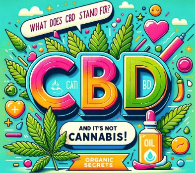 What does CBD stand for?  It's not Cannabis btw