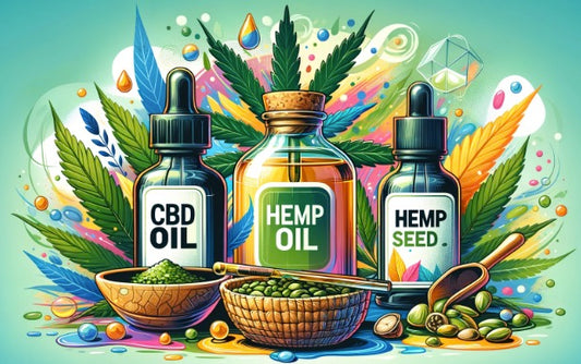 CBD oil, hemp oil, hemp seed oil - what's the difference