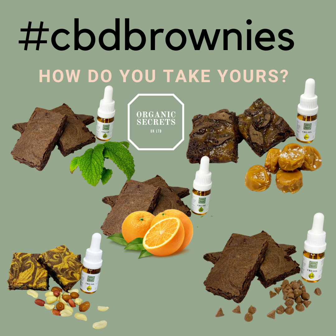 CBD Brownies What will a CBD Brownie Do and other questions are answered in this short blog by Organic Secrets UK Ltd
