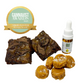 20mg per CBD salted caramel Brownie home-baked by Organic Secrets UK Ltd